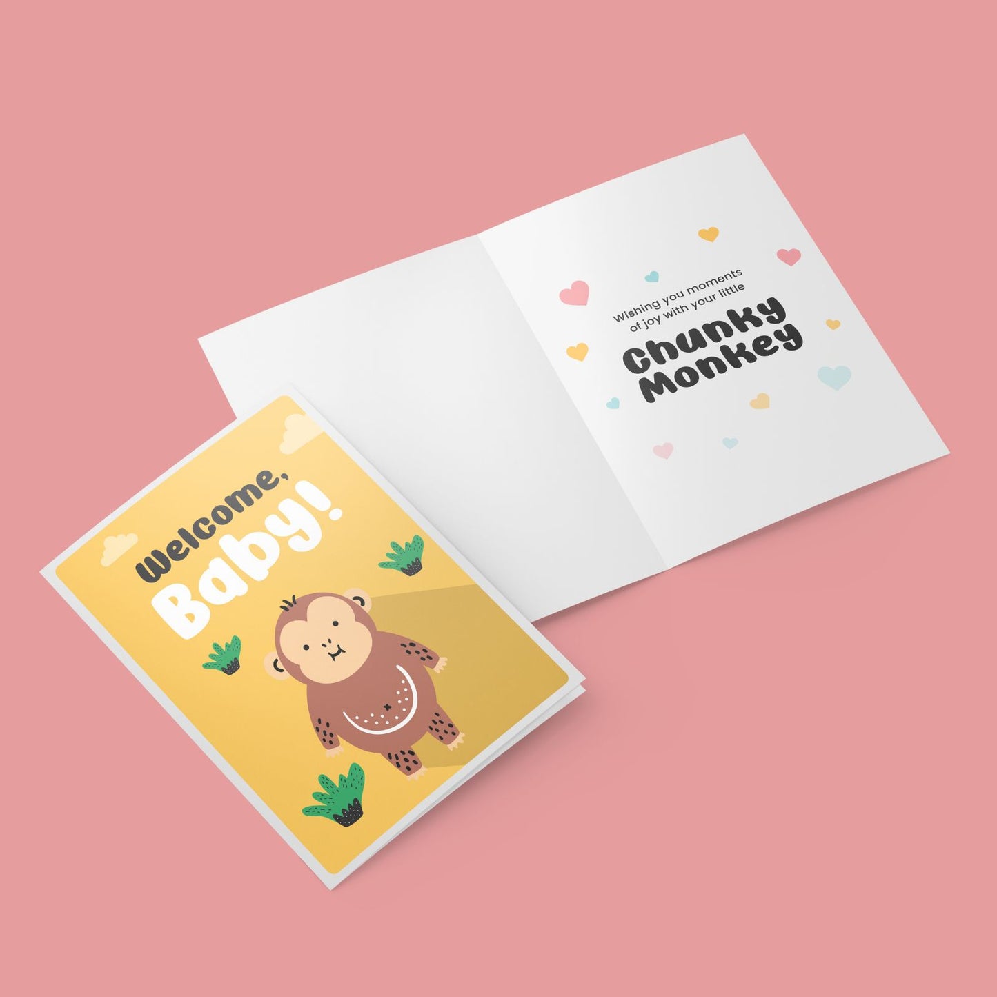 "Welcome, Baby" Greeting Card