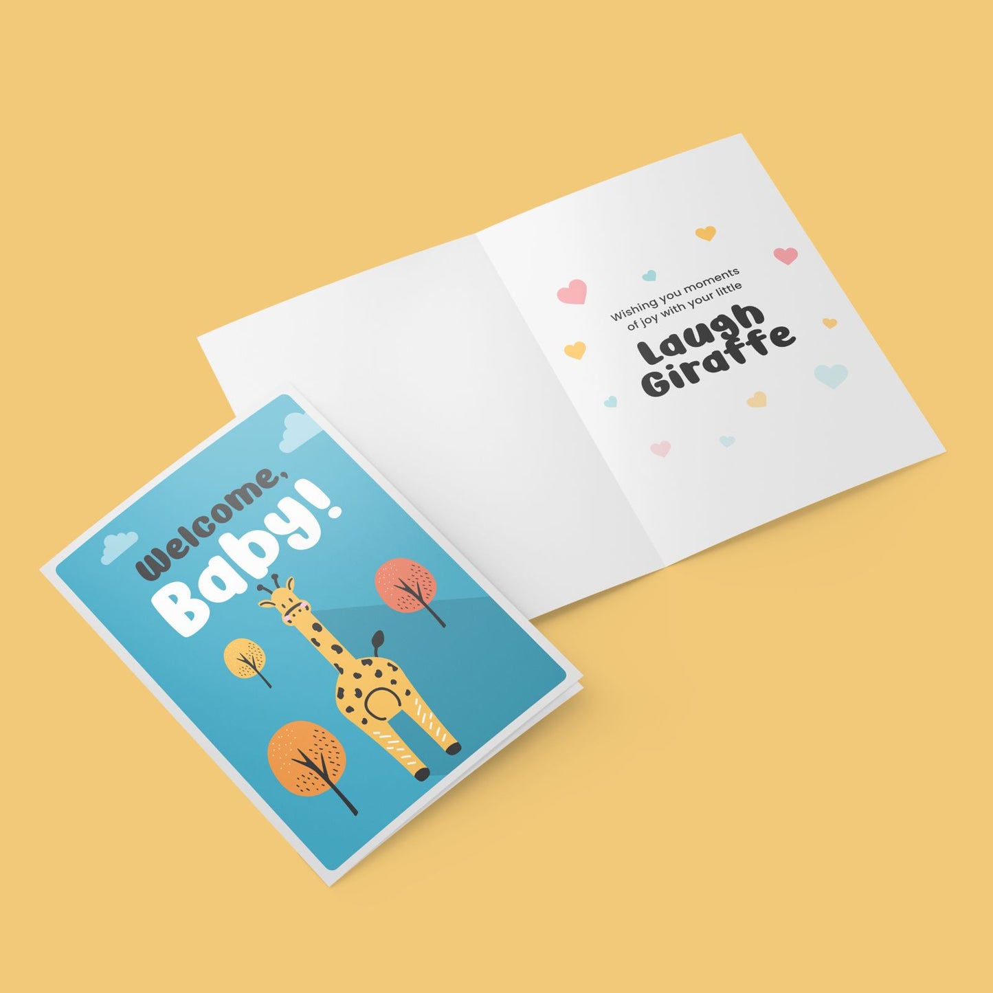 "Welcome, Baby" Greeting Card