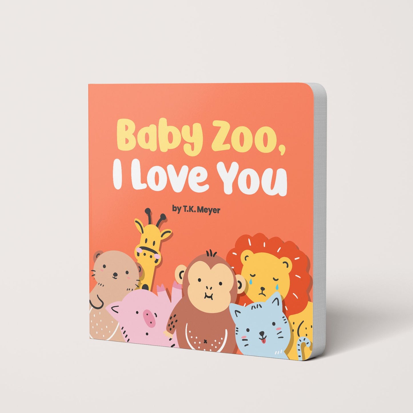 Baby Zoo I Love You Board Book by Bitsy Zoo