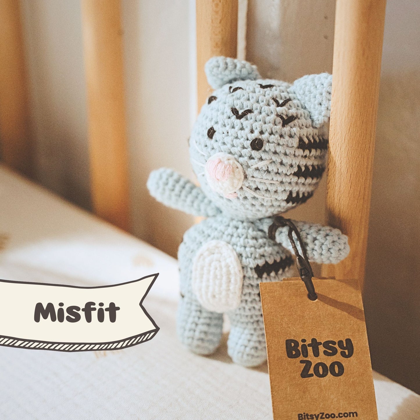 *Misfit* Spitty Kitty - Bargain Bin Bitsy