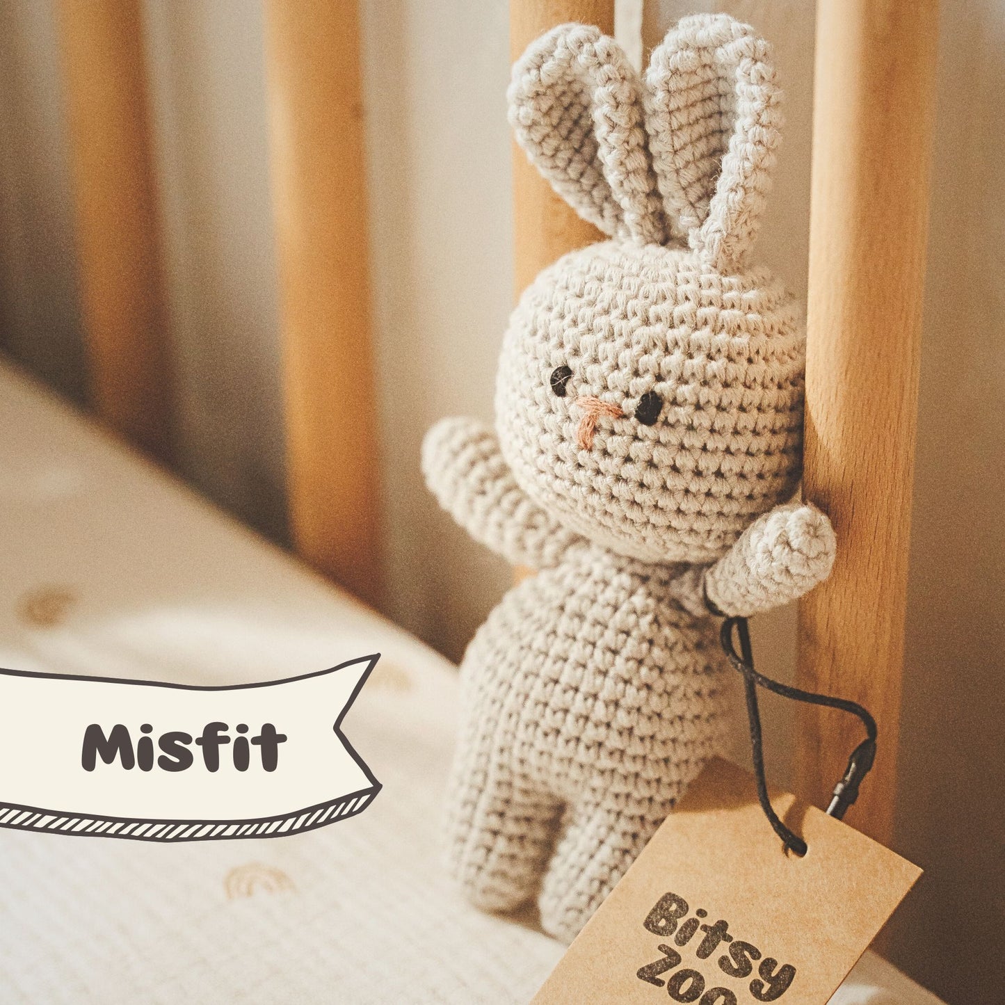 *Misfit* Grab It Rabbit - Bargain Bin Bitsy