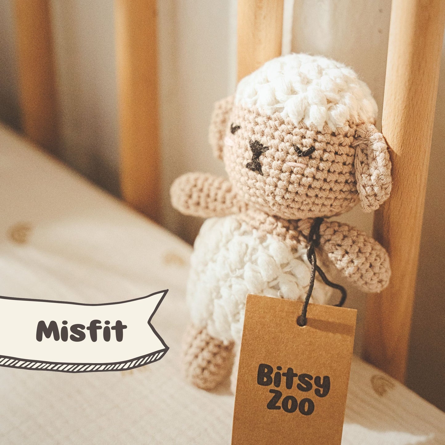 *Misfit* Sleepy Sheepy - Bargain Bin Bitsy