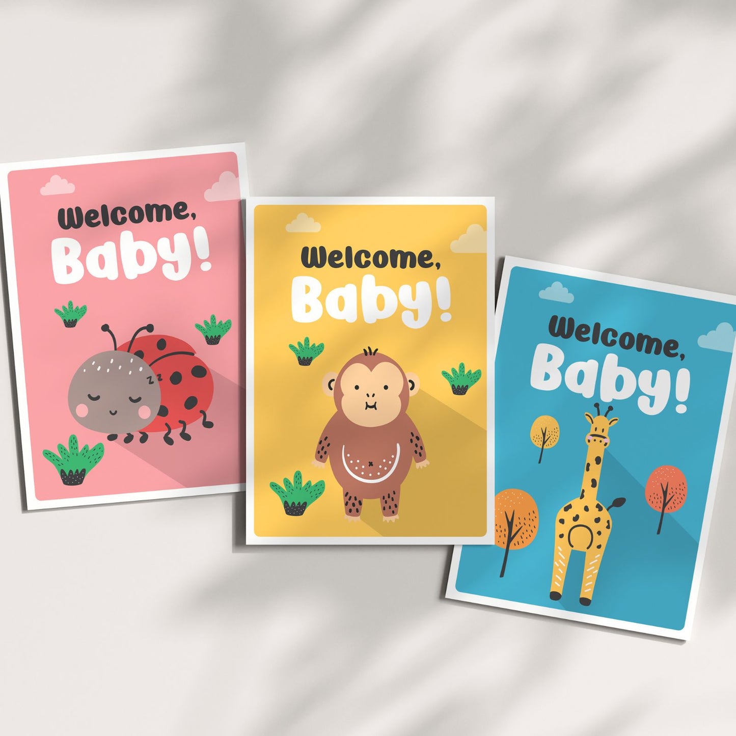 "Welcome, Baby" Greeting Card