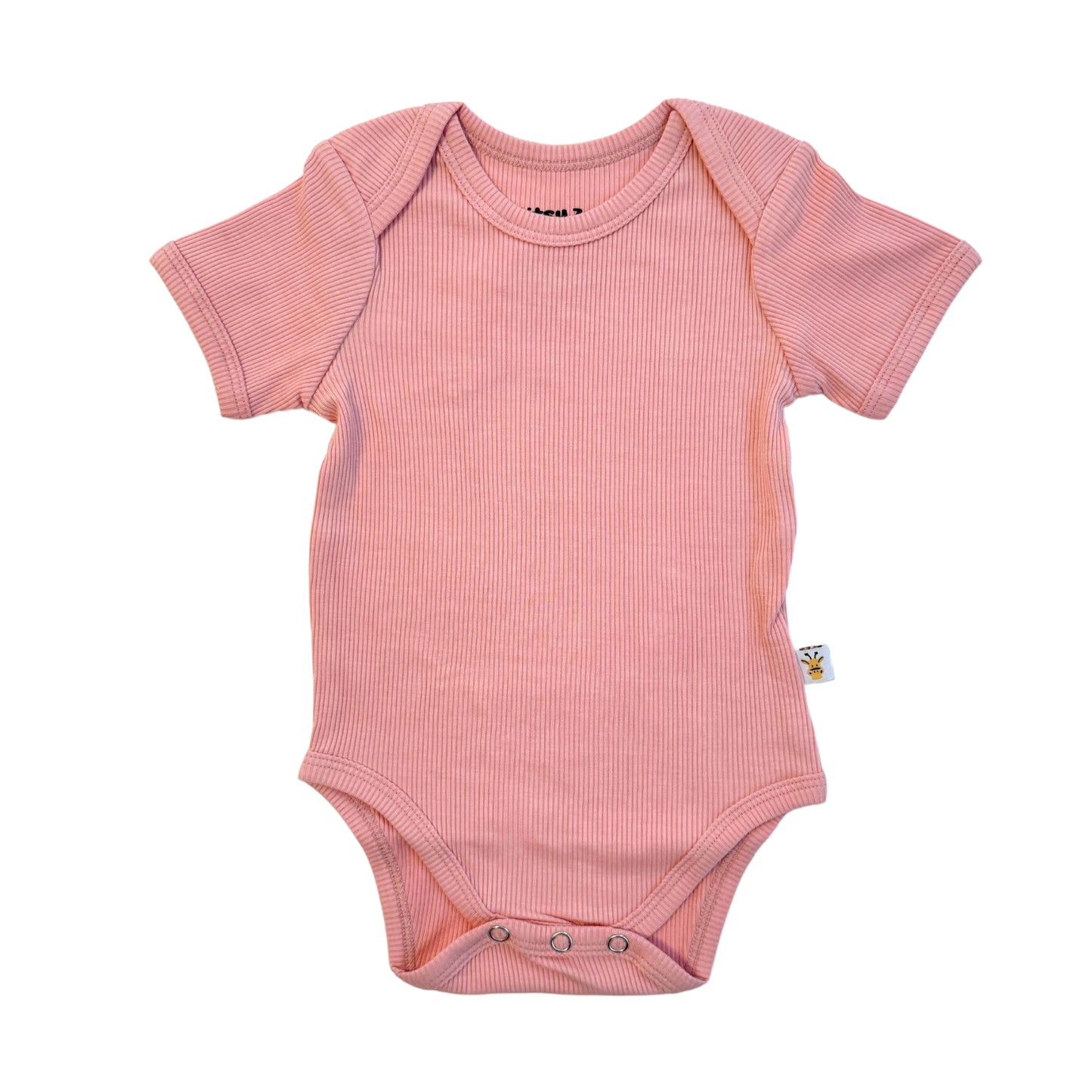 Bitsy Bodysuit - Coral Pink