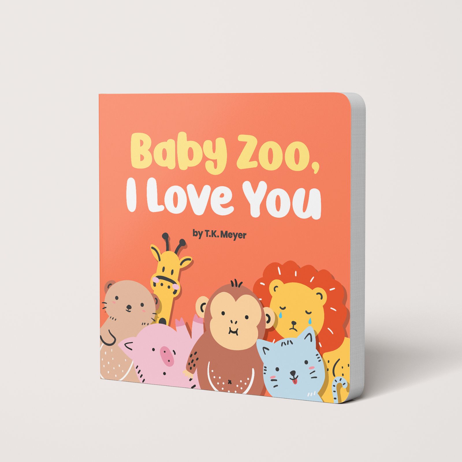 Baby Zoo I Love You Board Book by Bitsy Zoo