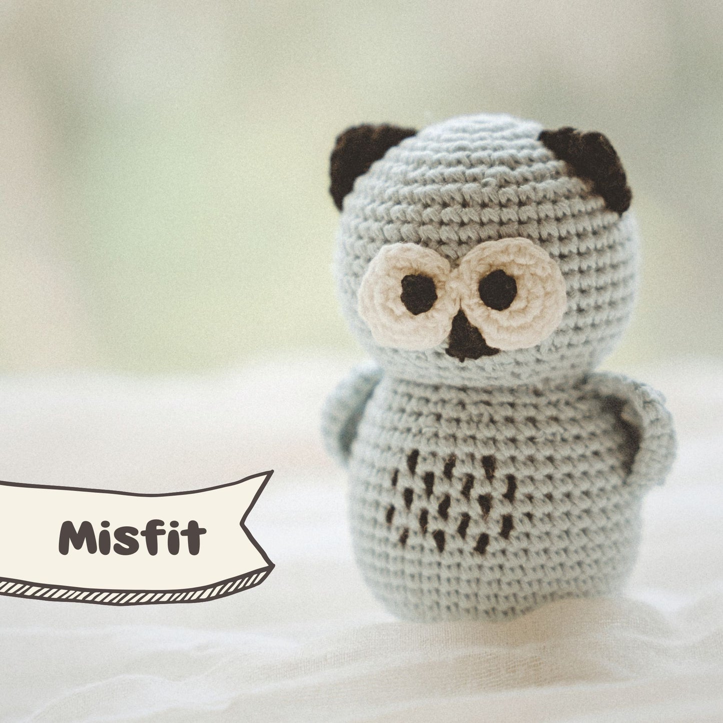 *Misfit* Scowl Owl - Bargain Bin Bitsy